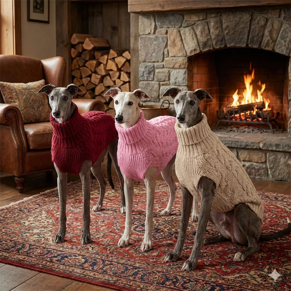 Soft Winter Dog Sweater – Warm Turtleneck Knit Vest for Dogs, Puppies & Cats