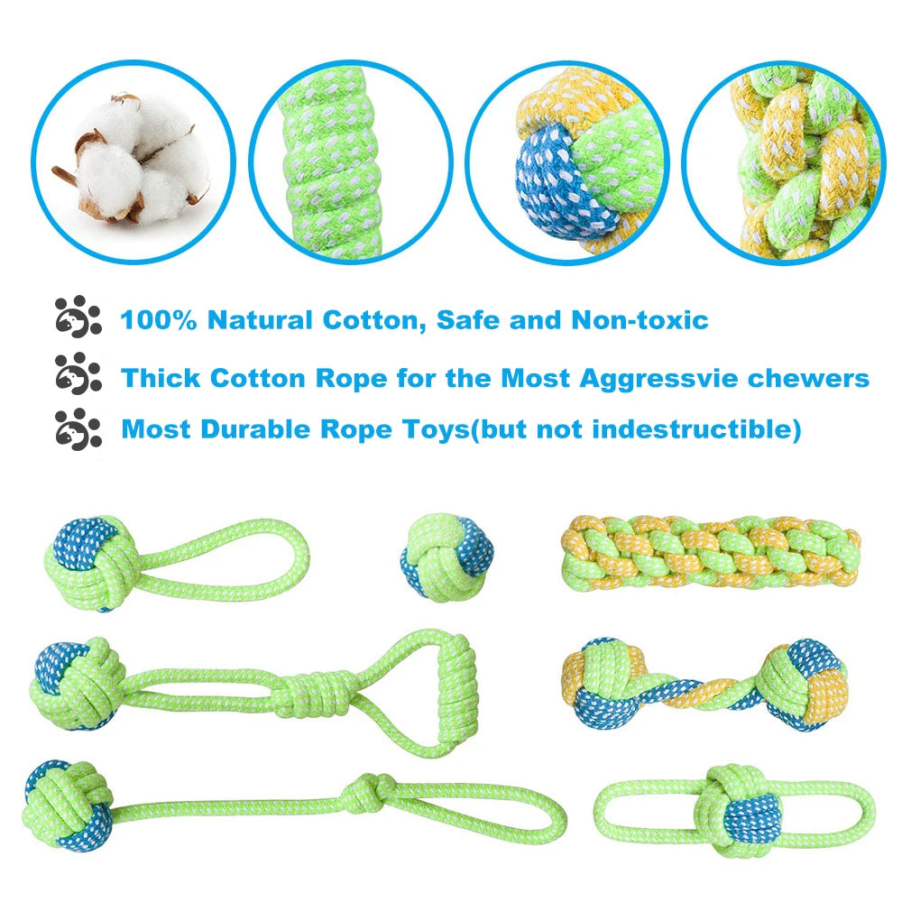 Chewy Dog Rope Ball Toy