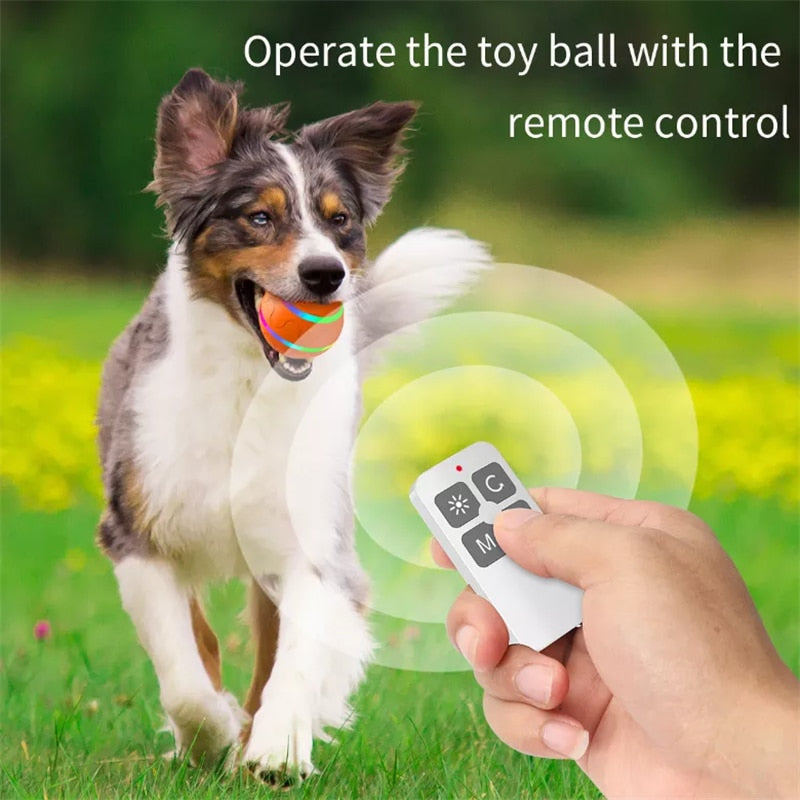 Shop the Best Smart Electric Rechargeable Dog Toy Ball - Keep Your Dog Active and Entertained!