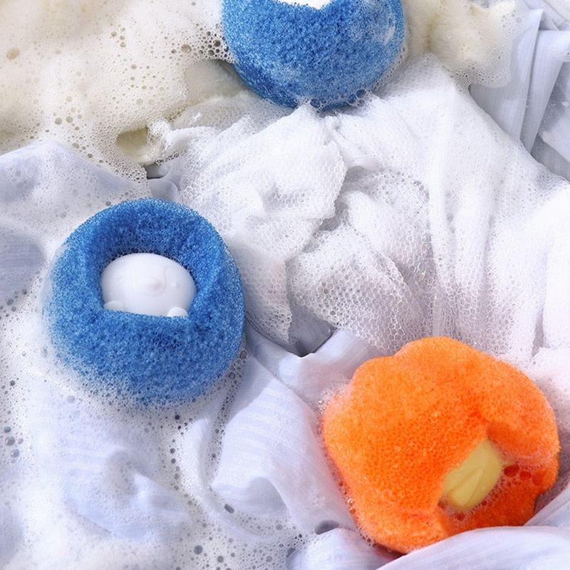 Shop Reusable Magic Pet Hair Removal Laundry Balls - Say Goodbye to Pet Hair on Clothes!