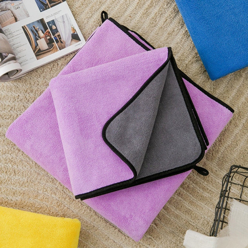 Quick Dry Microfiber Pet Towel | Fast Drying Dog & Cat Grooming Products