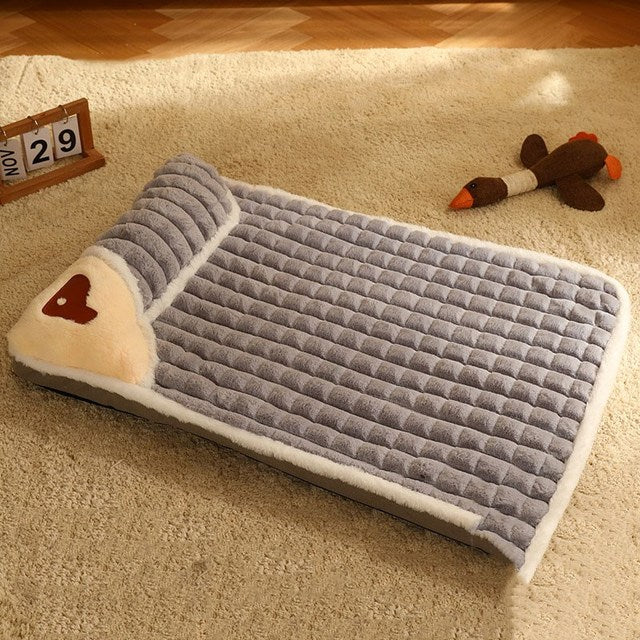 Cozy & Warm Fluffy Washable Dog Bed for Winter | Pet Store