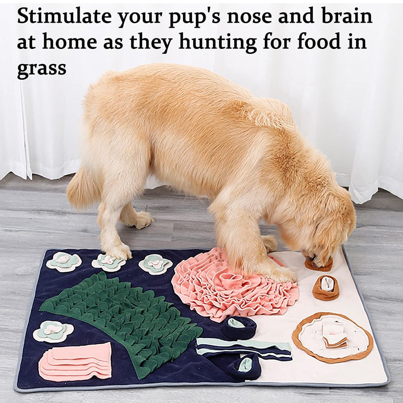 Snuffle Mat for Dogs - Interactive Feed Game with Non-Slip Bottom | Online Pet Toys Store