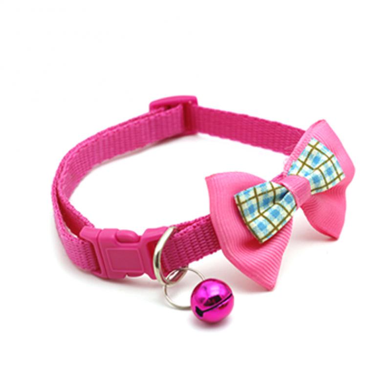 Stylish Plaid Print Cat & Dog Collar Bow Tie Bell | Shop Now!