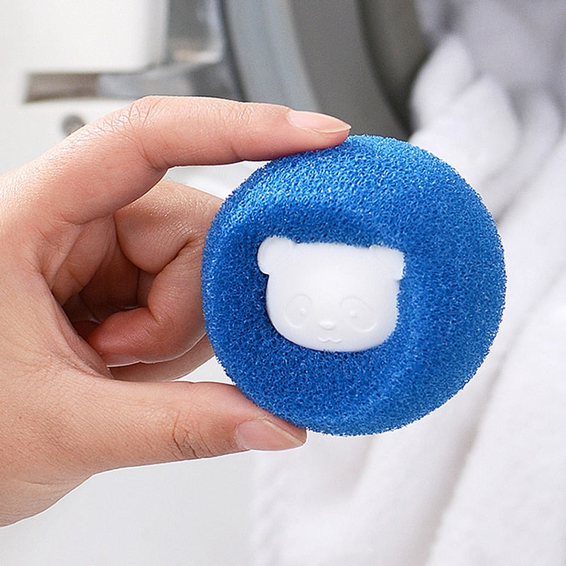 Shop Reusable Magic Pet Hair Removal Laundry Balls - Say Goodbye to Pet Hair on Clothes!