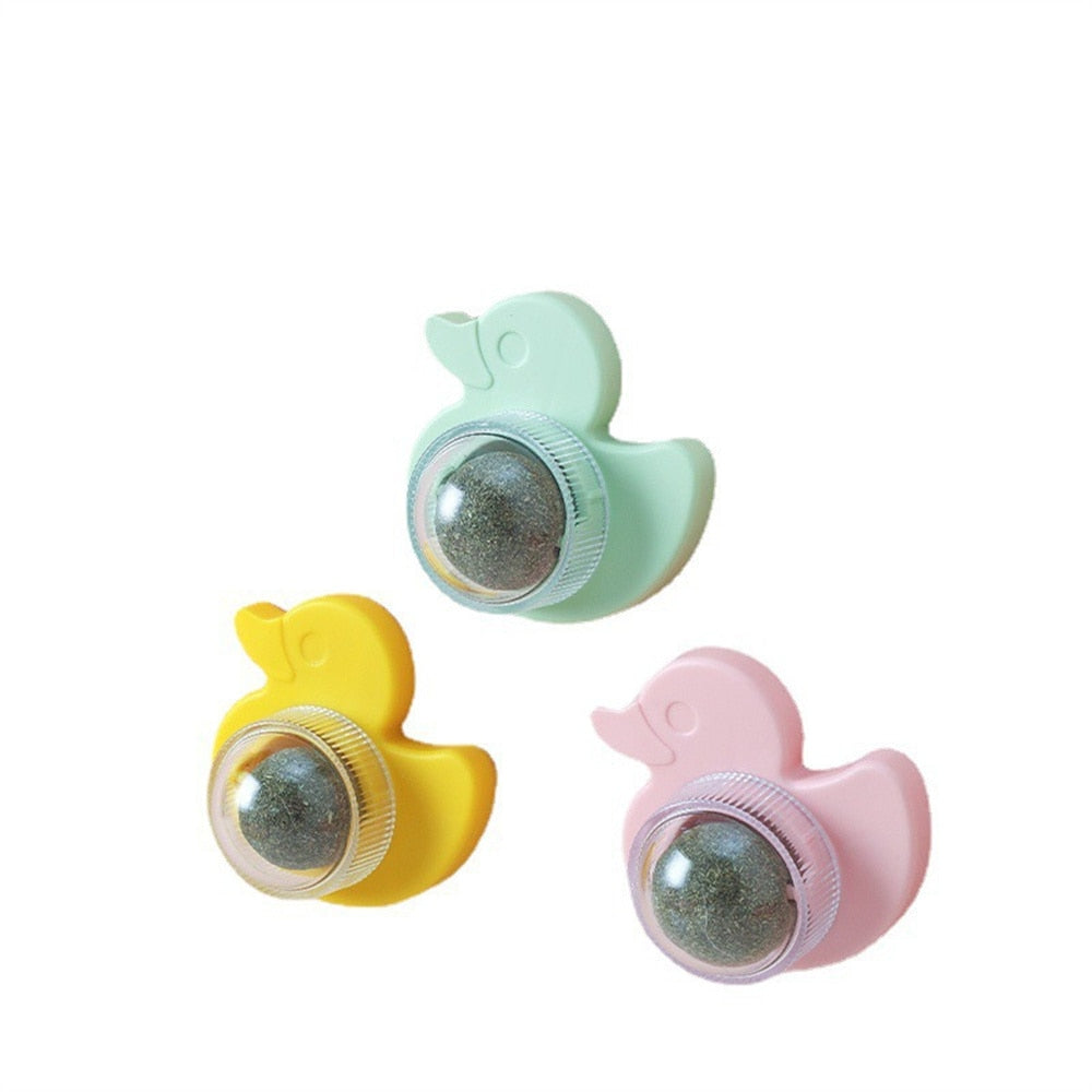 Catnip Mint Ball Rotation | Interactive Cat Toy with Catnip Mint Flavor