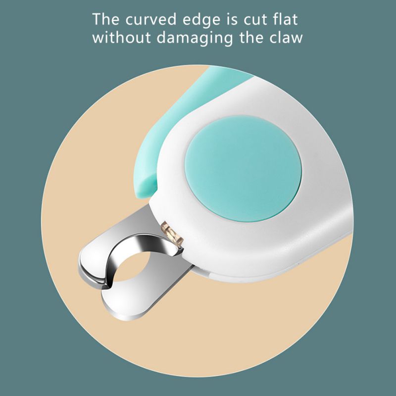 Trim Pet Nails Safely with our LED Light Pet Nail Clipper | Pet grooming accessories