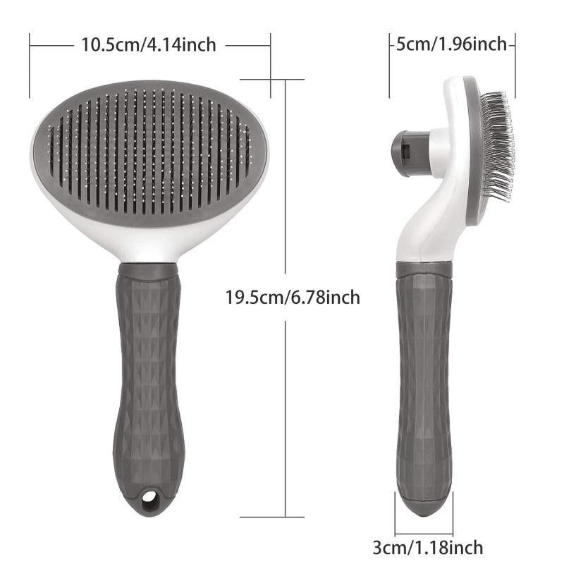 Top-Quality Stainless Steel Pet Comb for Dog & Cat Hair Removal | Pet Grooming Essentials