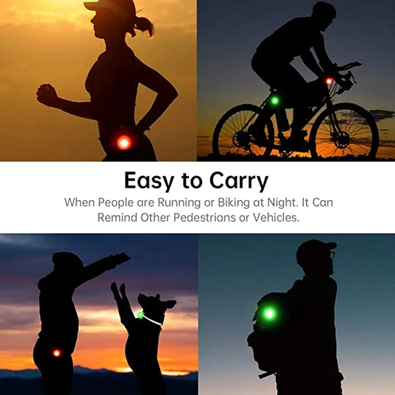 Illuminate with Safety: LED Dog Collar Pendant - Pet Luminous Collar for Nighttime Visibility