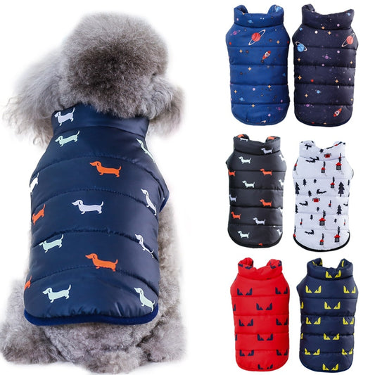 Warm Puffer Jacket for Pets | Cozy Winter Outerwear for Dogs and Cats